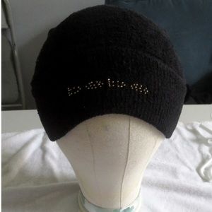 Bebe Black Beanie